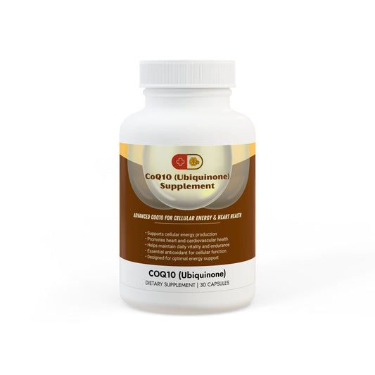CoQ10 (Ubiquinone) Supplement (30 Capsules)